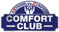 Extreme Comfort Air Conditioning Comfort Club logo