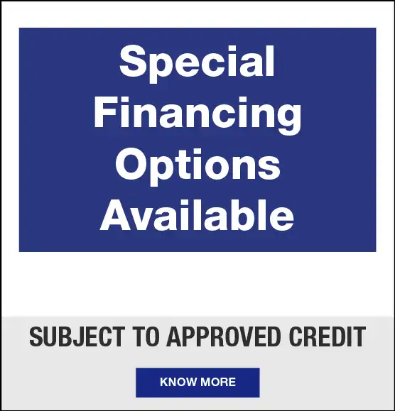Special Finance Options image and link