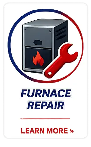 Residential furnace repair services in Dallas, TX for gas furnaces that are not heating or operating properly.
